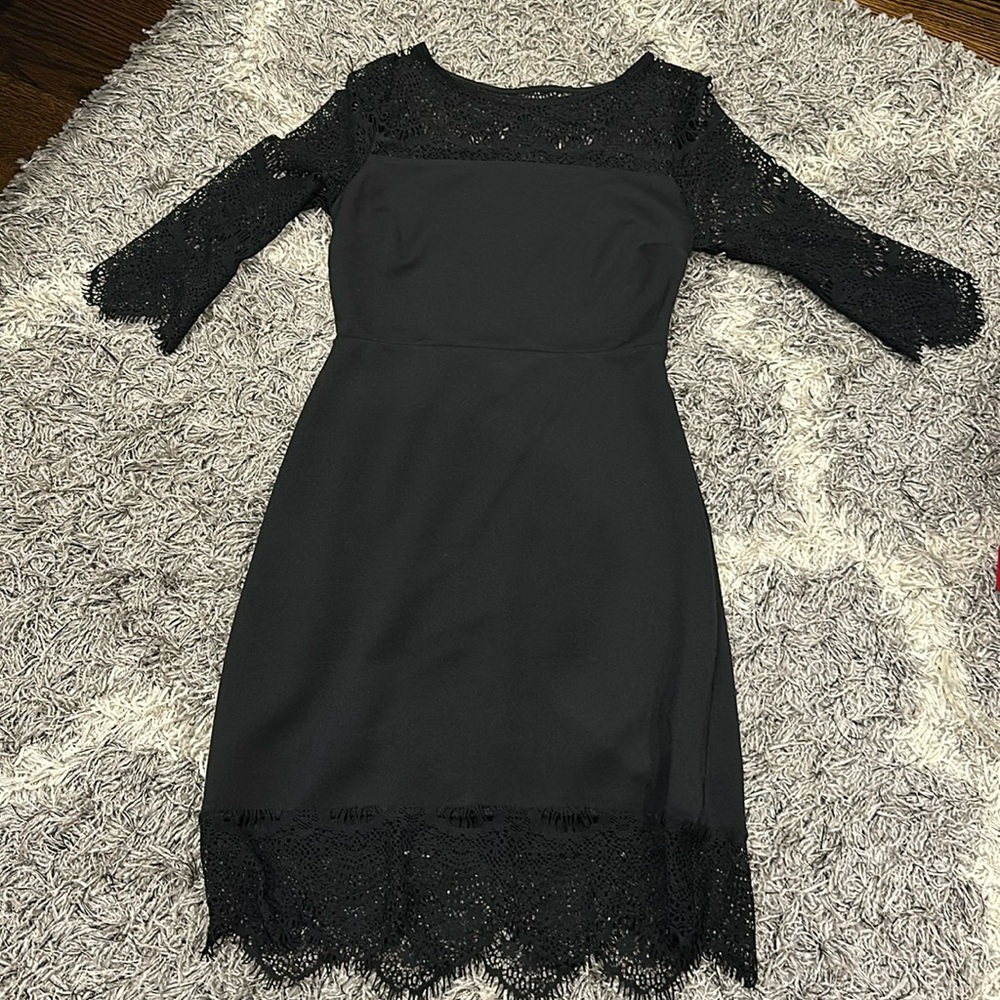 Great lace black dress! Express.